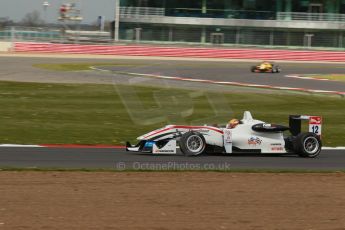 World © Octane Photographic Ltd. FIA European F3 Championship, Silverstone, UK, April 19th 2014 - Race 2. Threebond with T-Sport – Dallara F312 NBE – Alexander Toril. Digital Ref : 0910lb1d1400