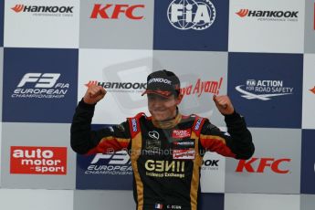 World © Octane Photographic Ltd. FIA European F3 Championship, Silverstone, UK, April 19th 2014 - Race 2. Prema Powerteam - Dallara F312 Mercedes – Esteban Ocon. Digital Ref : 0910lb1d1420