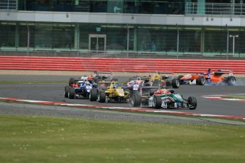 World © Octane Photographic Ltd. FIA European F3 Championship, Silverstone, UK, April 19th 2014 - Race 2. Prema Powerteam - Dallara F312 Mercedes – Antonio Fuoco. Digital Ref : 0910lb1d7173