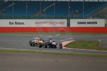 World © Octane Photographic Ltd. FIA European F3 Championship, Silverstone, UK, April 20th 2014 - Race 3. Team West-Tec F3 – Dallara F312 Mercedes – Hector Hurst, Jo Zeller Racing – Dallara F312 Mercedes - Tatiana Calderon and Threebond with T-Sport – Dallara F312 NBE – Alexander Toril. . Digital Ref : 0911lb1d1628