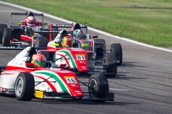 World © MaltaFormulaRacing. FIA F4 Italia Adria International Speedway - June 8th 2014. Tatuus F4 T014 Abarth. Digital Ref : 0989MS7501