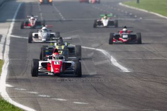 World © MaltaFormulaRacing. FIA F4 Italia Adria International Speedway - June 8th 2014. Tatuus F4 T014 Abarth. Digital Ref : 0989MS7504