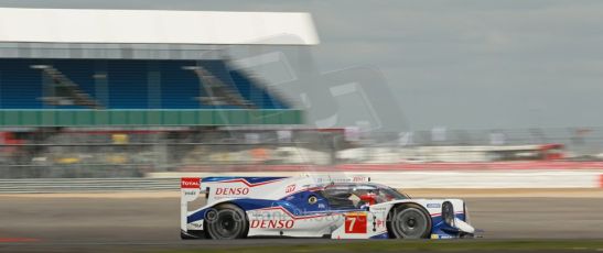 World© Octane Photographic Ltd. FIA World Endurance Championship (WEC) Silverstone 6hr – Friday 18th April 2014. LMP1. Toyota Racing - Toyota TS 040 – Hybrid. Alexander Wurz, Stephane Sarrazin, Kazuki Nakajima, Digital Ref : 0907lb1d0750