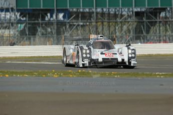 World© Octane Photographic Ltd. FIA World Endurance Championship (WEC) Silverstone 6hr – Friday 18th April 2014. LMP1. Porsche Team – Porsche 919 Hybrid. Timo Bernhard, Mark Webber, Brendon Hartley. Digital Ref : 0907lb1d6146