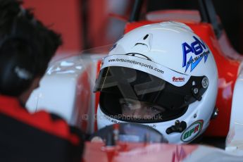 World © Octane Photographic Ltd. Cooper Tyres British Formula 3 Media Day, Castle Donington, Tuesday 8th April 2014. Fortec Motorsports - Dallara F312 Mercedes HWA – Alex Gill. Digital Ref : 0903lb1d3648