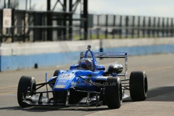 World © Octane Photographic Ltd. Cooper Tyres British Formula 3 Media Day, Castle Donington, Tuesday 8th April 2014. Double R Racing - Dallara F308 Mercedes HWA – Camren Kaminsky. Digital Ref : 0903lb1d3705