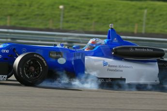 World © Octane Photographic Ltd. Cooper Tyres British Formula 3 Media Day, Castle Donington, Tuesday 8th April 2014. Double R Racing - Dallara F308 Mercedes HWA – Camren Kaminsky. Digital Ref : 0903lb1d3761