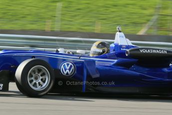World © Octane Photographic Ltd. Cooper Tyres British Formula 3 Media Day, Castle Donington, Tuesday 8th April 2014. Carlin - Dallara F310 Volkwagen - Sam Brabham. Digital Ref : 0903lb1d3772