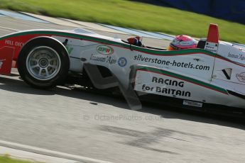 World © Octane Photographic Ltd. Cooper Tyres British Formula 3 Media Day, Castle Donington, Tuesday 8th April 2014. Dallara F305 - Alice Powell. Digital Ref : 0903lb1d3796