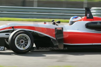 World © Octane Photographic Ltd. Cooper Tyres British Formula 3 Media Day, Castle Donington, Tuesday 8th April 2014. Fortec Motorsports - Dallara F312 Mercedes HWA – Matt Rao. Digital Ref : 0903lb1d3809