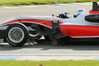 World © Octane Photographic Ltd. Cooper Tyres British Formula 3 Media Day, Castle Donington, Tuesday 8th April 2014. Fortec Motorsports - Dallara F312 Mercedes HWA – Alex Gill. Digital Ref : 0903lb1d3823