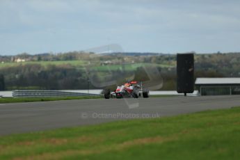 World © Octane Photographic Ltd. Cooper Tyres British Formula 3 Media Day, Castle Donington, Tuesday 8th April 2014. Fortec Motorsports - Dallara F312 Mercedes HWA - Hong Wei ‘Martin’ Cao. Digital Ref : 0903lb1d3873