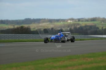 World © Octane Photographic Ltd. Cooper Tyres British Formula 3 Media Day, Castle Donington, Tuesday 8th April 2014. Double R Racing - Dallara F308 Mercedes HWA – Camren Kaminsky. Digital Ref : 0903lb1d3883