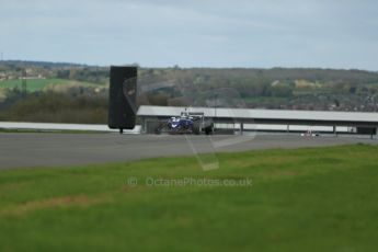 World © Octane Photographic Ltd. Cooper Tyres British Formula 3 Media Day, Castle Donington, Tuesday 8th April 2014. Carlin - Dallara F310 Volkwagen - Sam Brabham. Digital Ref : 0903lb1d3888