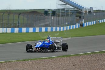 World © Octane Photographic Ltd. Cooper Tyres British Formula 3 Media Day, Castle Donington, Tuesday 8th April 2014. Double R Racing - Andy Chang - Dallara F312 Mercedes HWA. Digital Ref : 0903lb1d4053