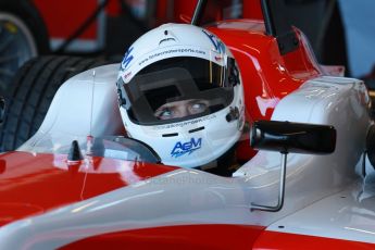 World © Octane Photographic Ltd. Cooper Tyres British Formula 3 Media Day, Castle Donington, Tuesday 8th April 2014. Fortec Motorsports - Dallara F312 Mercedes HWA – Alex Gill. Digital Ref : 0903lb1d9641