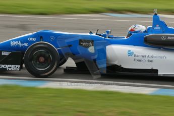World © Octane Photographic Ltd. Cooper Tyres British Formula 3 Media Day, Castle Donington, Tuesday 8th April 2014. Double R Racing - Dallara F308 Mercedes HWA – Camren Kaminsky. Digital Ref : 0903lb1d9902