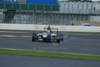 World © Octane Photographic Ltd. BRDC Formula 4 Qualifying, Silverstone, UK, Saturday 16th August 2014. MSV F4-013. Meridian Racing. Connor Jupp. Digital Ref : 1075LB1D4650