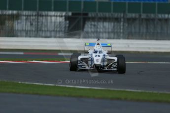 World © Octane Photographic Ltd. BRDC Formula 4 Qualifying, Silverstone, UK, Saturday 16th August 2014. MSV F4-013. Douglas Motorsport. Rodrigo Fonseca. Digital Ref : 1075LB1D4692