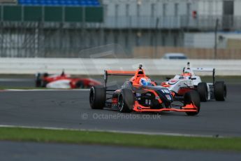 World © Octane Photographic Ltd. BRDC Formula 4 Qualifying, Silverstone, UK, Saturday 16th August 2014. MSV F4-013. Chris Middlehurst and Douglas Motorsport. Charlie Eastwood. Digital Ref : 1075LB1D4720