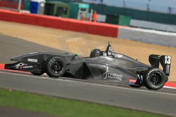 World © Octane Photographic Ltd. BRDC Formula 4 Qualifying, Silverstone, UK, Saturday 16th August 2014. MSV F4-013. Michael Claessens. Digital Ref : 1075LB1D4750