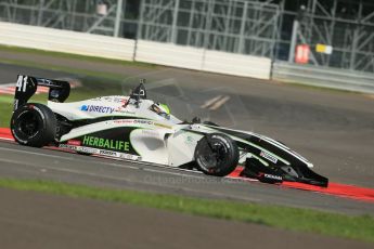 World © Octane Photographic Ltd. BRDC Formula 4 Qualifying, Silverstone, UK, Saturday 16th August 2014. MSV F4-013. SWR – Sean Walkinshaw Racing. Diego Borrelli. Digital Ref : 1075LB1D4755