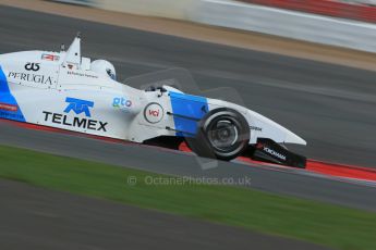 World © Octane Photographic Ltd. BRDC Formula 4 Qualifying, Silverstone, UK, Saturday 16th August 2014. MSV F4-013. Douglas Motorsport. Rodrigo Fonseca. Digital Ref : 1075LB1D4811