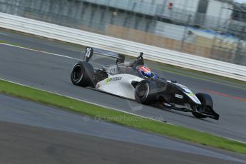 World © Octane Photographic Ltd. BRDC Formula 4 Qualifying, Silverstone, UK, Saturday 16th August 2014. MSV F4-013. Meridian Racing. Connor Jupp. Digital Ref : 1075LB1D4876