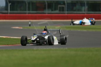 World © Octane Photographic Ltd. BRDC Formula 4 Qualifying, Silverstone, UK, Saturday 16th August 2014. MSV F4-013. Meridian Racing. Connor Jupp. Digital Ref : 1075LB1D4945