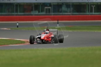 World © Octane Photographic Ltd. BRDC Formula 4 Qualifying, Silverstone, UK, Saturday 16th August 2014. MSV F4-013. Hillspeed. Alfredo Zabalza. Digital Ref : 1075LB1D4996