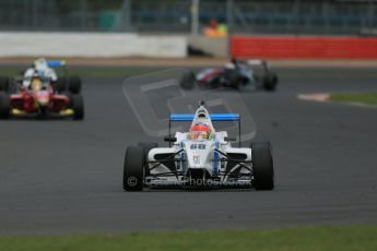 World © Octane Photographic Ltd. BRDC Formula 4 Race 1, Silverstone, UK, Saturday 16th August 2014. MSV F4-013. Douglas Motorsport. Diego Menchaca. Digital Ref : 1076LB1D5023