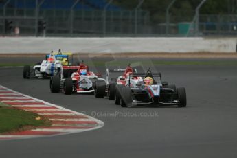 World © Octane Photographic Ltd. BRDC Formula 4 Race 1, Silverstone, UK, Saturday 16th August 2014. MSV F4-013. SWR – Sean Walkinshaw Racing. Alex Palou. Digital Ref : 1076LB1D5032