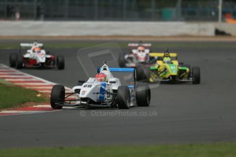 World © Octane Photographic Ltd. BRDC Formula 4 Race 1, Silverstone, UK, Saturday 16th August 2014. MSV F4-013. Douglas Motorsport. Diego Menchaca and Petrolball Racing Limited. Gaetano Di Mauro. Digital Ref : 1076LB1D5072