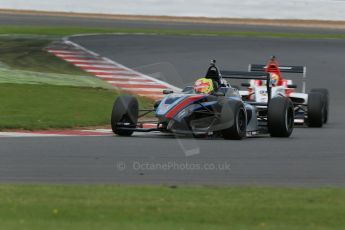 World © Octane Photographic Ltd. BRDC Formula 4 Race 1, Silverstone, UK, Saturday 16th August 2014. MSV F4-013. SWR – Sean Walkinshaw Racing. Alex Palou. Digital Ref : 1076LB1D5243