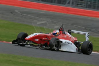 World © Octane Photographic Ltd. BRDC Formula 4 Race 1, Silverstone, UK, Saturday 16th August 2014. MSV F4-013. Hillspeed. Rahul Raj Mayer. Digital Ref : 1076LB1D5262