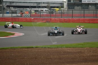 World © Octane Photographic Ltd. BRDC Formula 4 Championship. MSV F4-013. Silverstone, Sunday 27th April 2014. Enigma Motorsport – Falco Wauer and HHC Motorsport - Raoul Hyman. Digital Ref : 0914lb1d1942