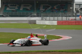 World © Octane Photographic Ltd. BRDC Formula 4 Championship. MSV F4-013. Silverstone, Sunday 27th April 2014. Lanan Racing – George Russell. Digital Ref : 0914lb1d1964