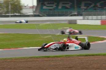 World © Octane Photographic Ltd. BRDC Formula 4 Championship. MSV F4-013. Silverstone, Sunday 27th April 2014. Hillspeed - Gustavo Lima. Digital Ref : 0914lb1d1974