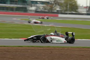 World © Octane Photographic Ltd. BRDC Formula 4 Championship. MSV F4-013. Silverstone, Sunday 27th April 2014. Mark Godwin Racing (MGR) - David Wagner. Digital Ref : 0914lb1d1999