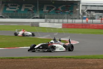 World © Octane Photographic Ltd. BRDC Formula 4 Championship. MSV F4-013. Silverstone, Sunday 27th April 2014. Mark Godwin Racing (MGR) - David Wagner. Digital Ref : 0914lb1d2062