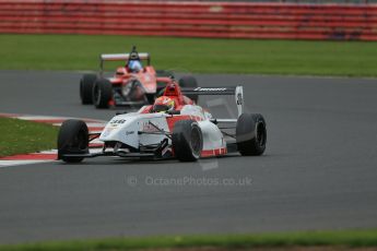 World © Octane Photographic Ltd. BRDC Formula 4 Championship. MSV F4-013. Silverstone, Sunday 27th April 2014. Lanan Racing - Arjun Maini. Digital Ref : 0914lb1d8922