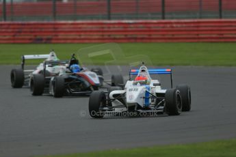 World © Octane Photographic Ltd. BRDC Formula 4 Championship. MSV F4-013. Silverstone, Sunday 27th April 2014. Douglas Motorsport - Diego Menchaca. Digital Ref : 0914lb1d9092