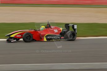 World © Octane Photographic Ltd. BRDC Formula 4 Championship. MSV F4-013. Silverstone, Sunday 27th April 2014. Chris Dittmann Racing (CDR) - Tom Jackson. Digital Ref : 0916lb1d2345