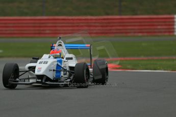 World © Octane Photographic Ltd. BRDC Formula 4 Championship. MSV F4-013. Silverstone, Sunday 27th April 2014. Douglas Motorsport - Diego Menchaca. Digital Ref : 0916lb1d9588