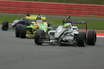 World © Octane Photographic Ltd. BRDC Formula 4 Championship. MSV F4-013. Silverstone, Sunday 27th April 2014. Sean Walkinshaw Racing (SWR) – Diego Borrelli. Digital Ref : 0916lb1d9644