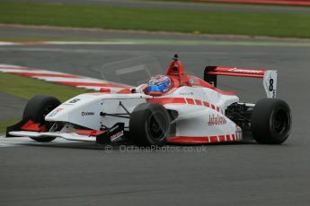 World © Octane Photographic Ltd. BRDC Formula 4 Championship. MSV F4-013. Silverstone, Sunday 27th April 2014. Lanan Racing – George Russell. Digital Ref : 0916lb1d9657
