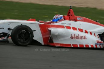 World © Octane Photographic Ltd. BRDC Formula 4 Championship. MSV F4-013. Silverstone, Sunday 27th April 2014. Lanan Racing – George Russell. Digital Ref : 0916lb1d9659