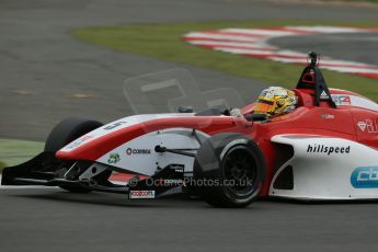 World © Octane Photographic Ltd. BRDC Formula 4 Championship. MSV F4-013. Silverstone, Sunday 27th April 2014. Hillspeed - Gustavo Lima. Digital Ref : 0916lb1d9666