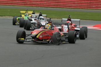World © Octane Photographic Ltd. BRDC Formula 4 Championship. MSV F4-013. Silverstone, Sunday 27th April 2014. Chris Dittmann Racing (CDR) - Tom Jackson. Digital Ref : 0916lb1d9672