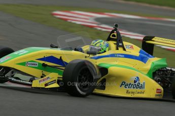 World © Octane Photographic Ltd. BRDC Formula 4 Championship. MSV F4-013. Silverstone, Sunday 27th April 2014. Petroball Racing – Gaetano di Mauro. Digital Ref : 0916lb1d9680